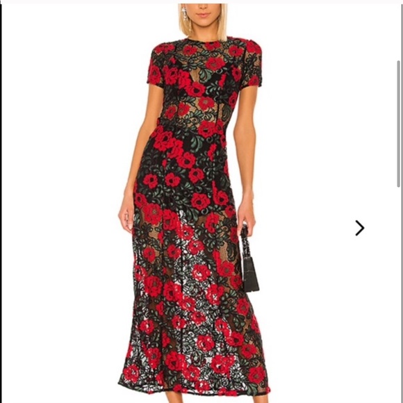 Lovers + Friends Nadine Maxi Dress in Rose Garden - Picture 2 of 6